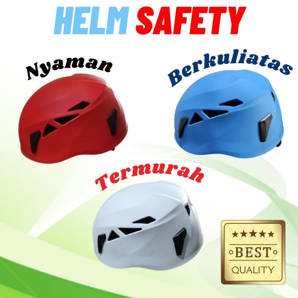 Helm Safety Panjat Tower Climbing Proyek Sar Rescue Mountaineering