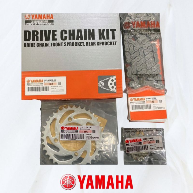 GEARSET RANTAI YAMAHA JUPITER Z LAMA VEGA R FIZ R CRYPTON ALFA SIGMA - 5TP
