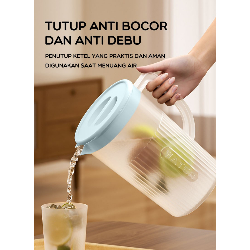 Teko Plastik Tahan Panas Dan Dingin 2,5L - Bonbox BKL802