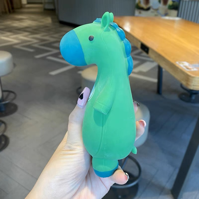 Mainan Squishy Greenhorse Terbaru Mainan Pencet Anti Stress Viral BY SMOLL