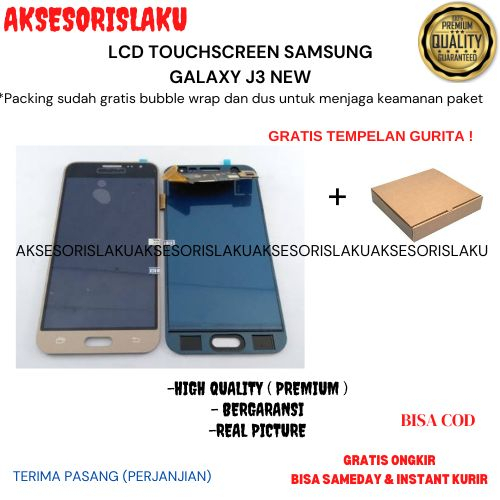 LCD TOUCHSCREEN SAMSUNG GALAXY J3 NEW