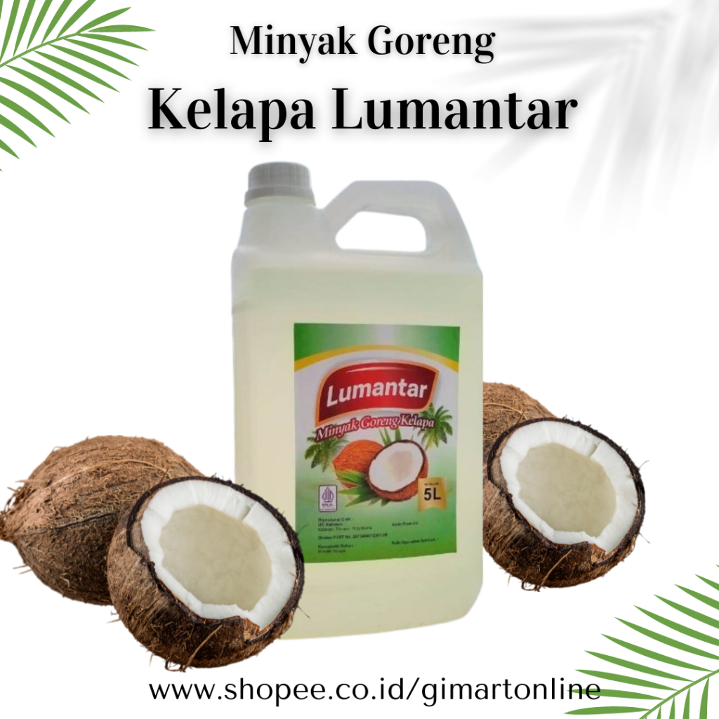 

Minyak Goreng Kelapa Murni Kemasan 5 Liter