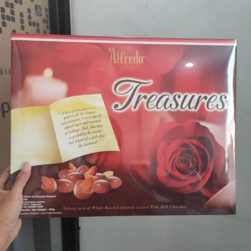 

coklat almond Alfredo 350 gr