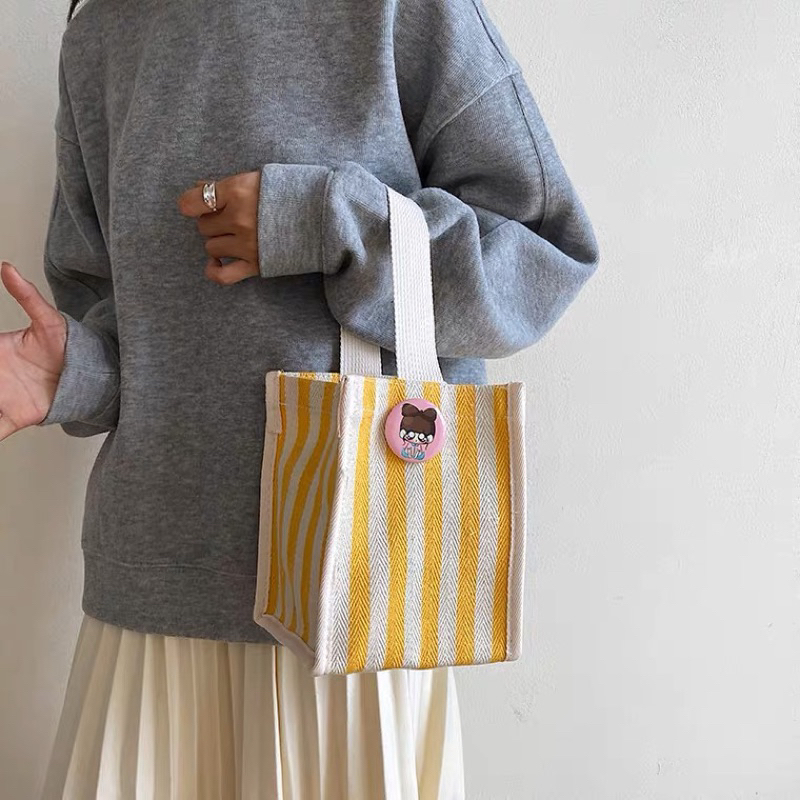 NEW TAS JINJING KOREAN STYLE IMPORT - HANDBAG KANVAS - TAS JINJING WANITA