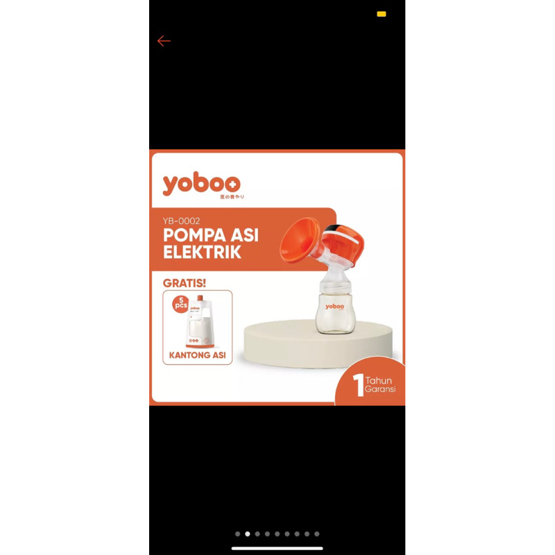 PRELOVED POMPA ASI YOBOO