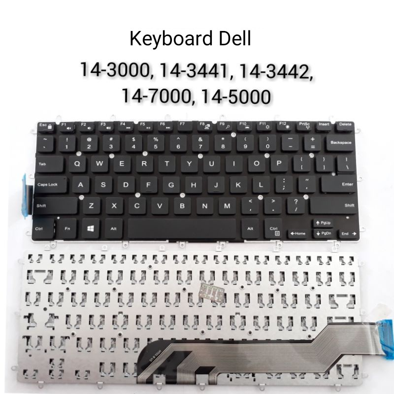 Keyboard Dell 13-5000 5368 5378 5370 5379 7000 7368 7370 7373 7375