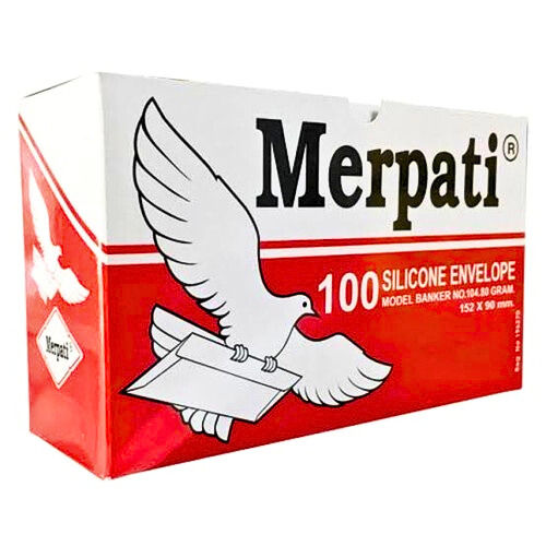 

Amplop MERPATI No.90 Model Banker 80 Gram (0050033)