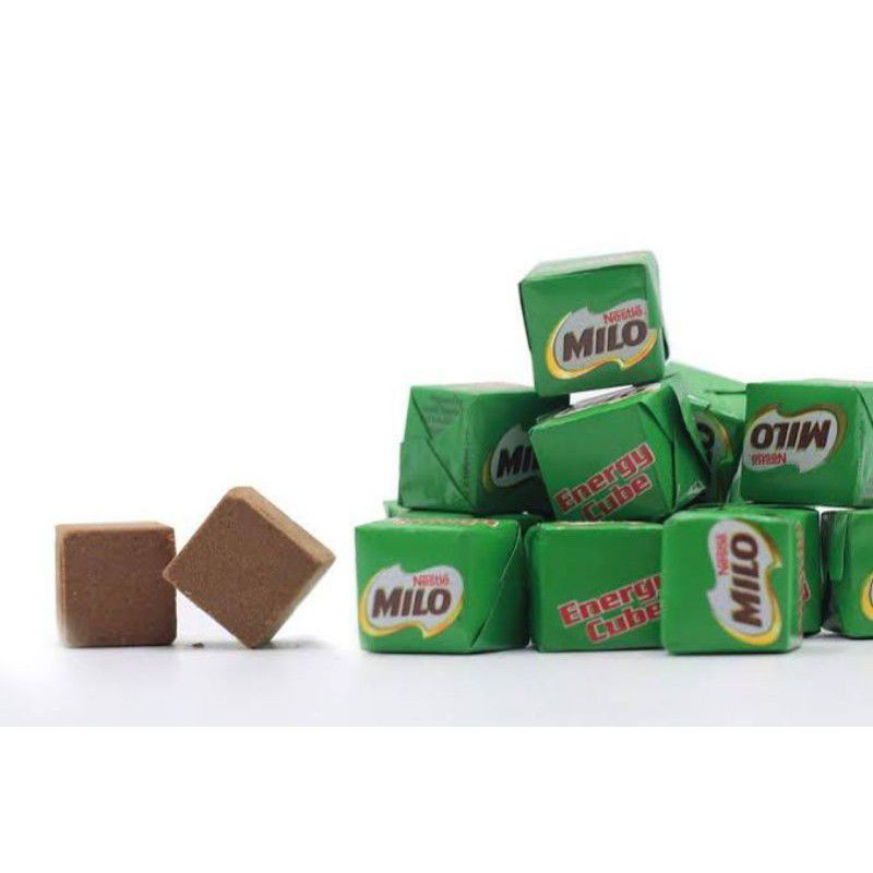 

milo cube permen milo cube energi original isi 100pcs halal