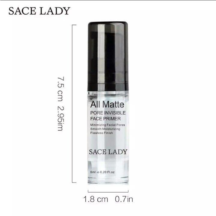 [BPOM][100%ORI&amp;READY]SACE LADY Face Primer Smooth Moisturizing Pengontrol Minyak Meminimalkan Pori-pori Menghaluskan Garis-garis Halus Alas Rias