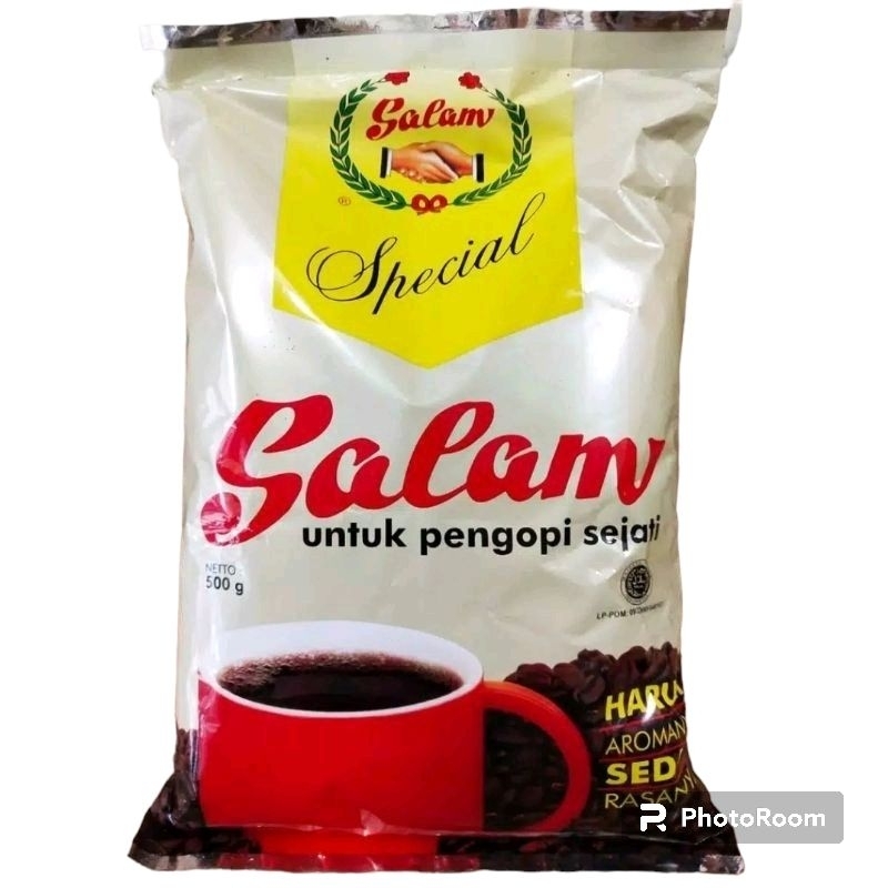 

Kopi bubuk Salam Special Khas Sidikalang 500GR halus/kasar