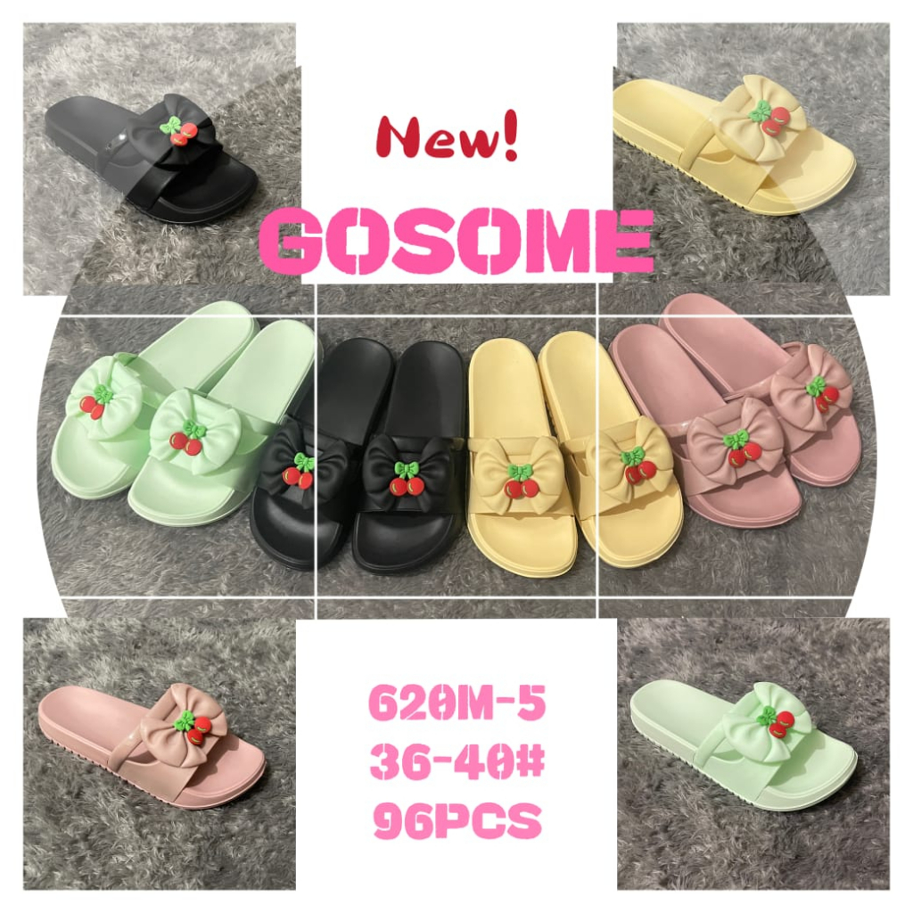 Sandal Selop Wanita Pita Cherry Anti Air Kekinian