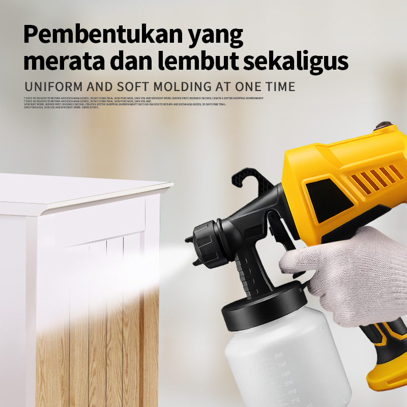 800ML Pistol semprot listrik Electric Spray Gun 400W / ELECTRIC Spray Gun Paint semprot Cat Alat Semprot / Semprot Listrik