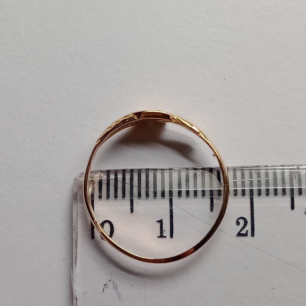 Cincin Emas 17K - 1.05 Gr Kadar 750 - 4907