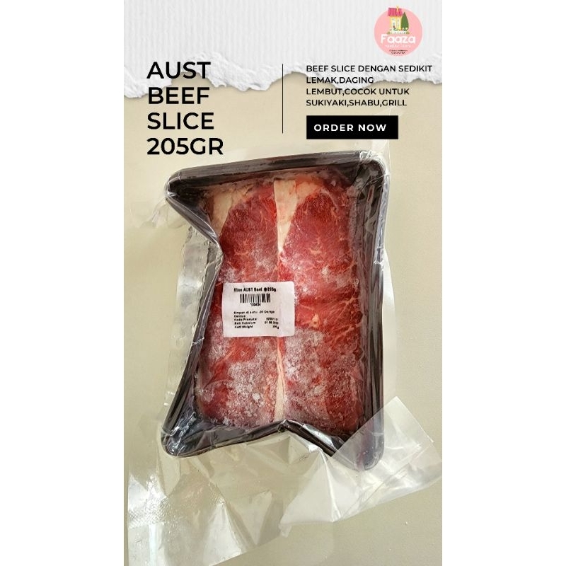 

BEEF SLICE - AUST 200gr & 500gr Less Fat Premium