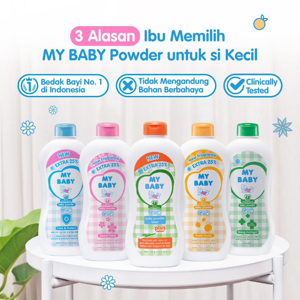 My Baby Powder Comfort &amp; Soothing [100 gr / 2 pcs] - Exp: 02.2027