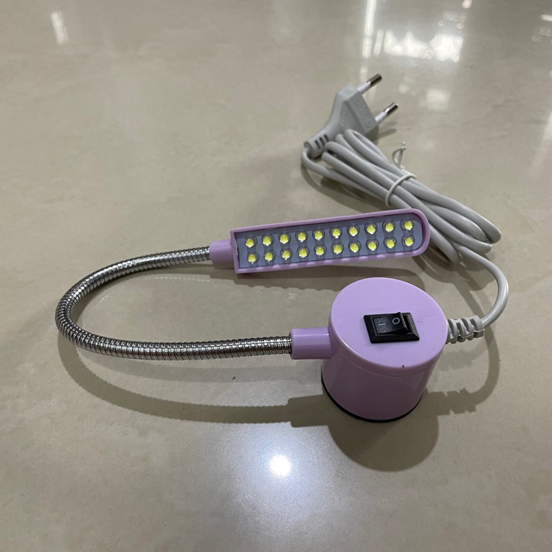 Lampu Saver LED Light untuk Mesin Jahit 20 titik (ada plug)