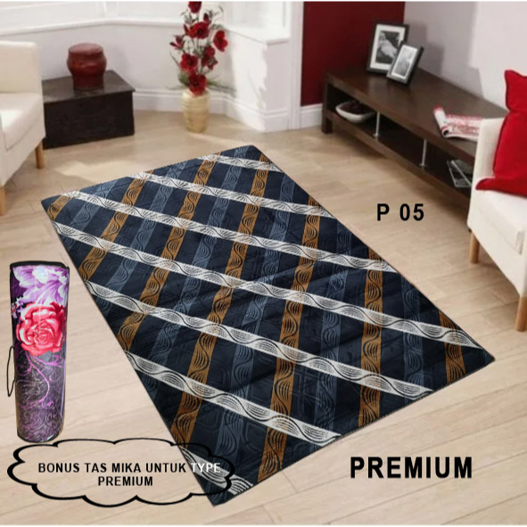 [150 x 190 Cm] Karpet Malaysia PREMIUM tebal 20MM + TAS