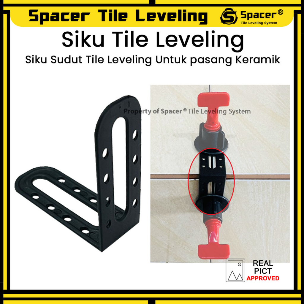 Siku Leveling Alat Perata Sudut Keramik Dinding