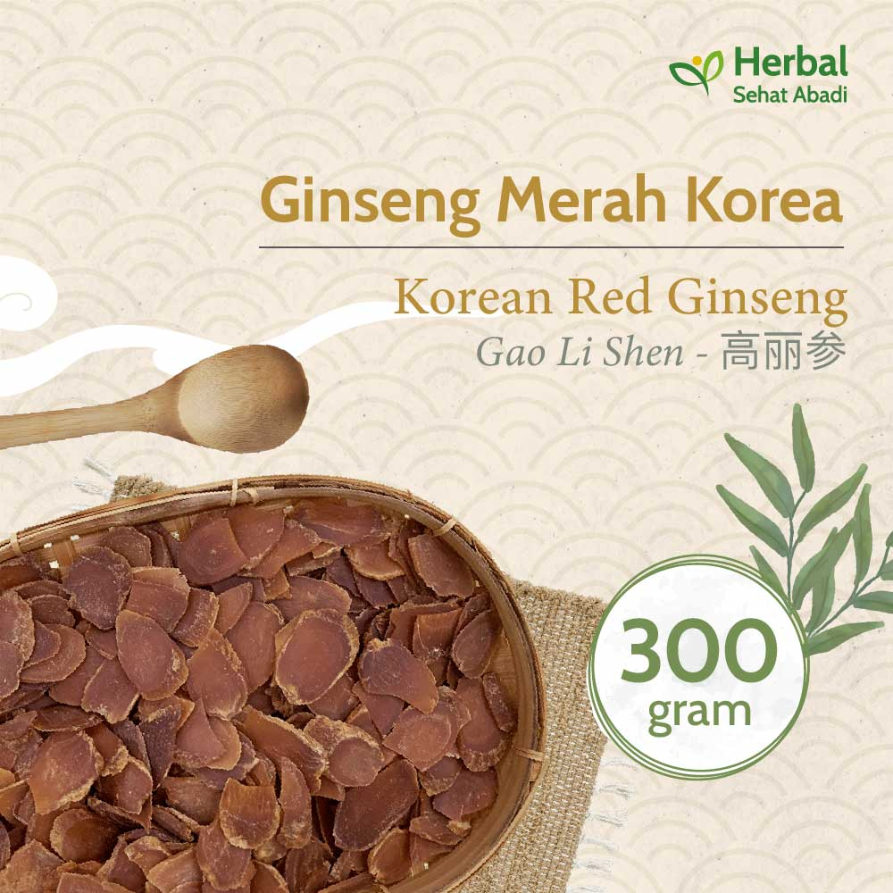 

Korean Red Ginseng Iris 300 gram (高丽参) / Ginseng Korea