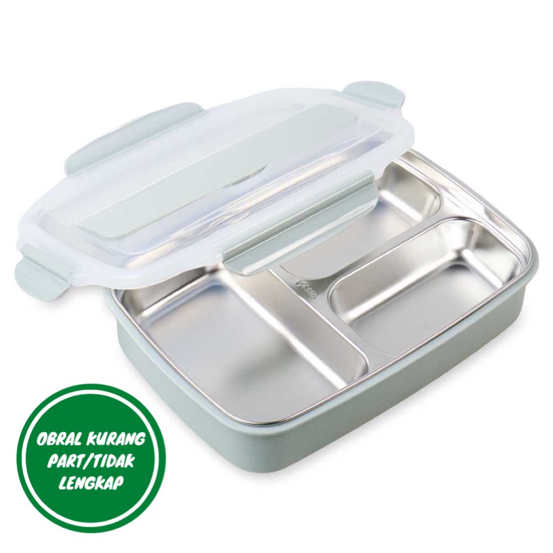 [OBRAL RIJEK] Kotak Makan Bento Box Food Container - CPL050