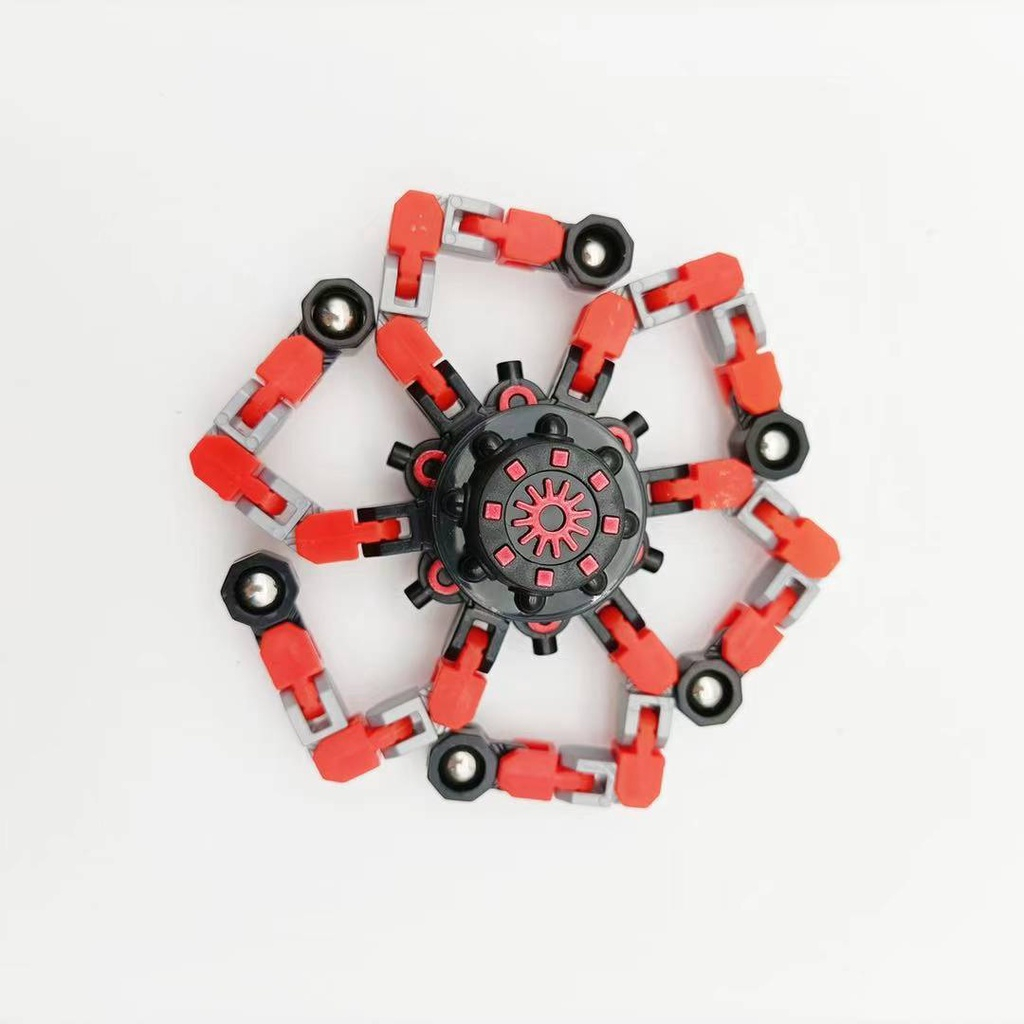 [tma]NUZ Anak Fidget Spinner Robot Transformer Terbaru / Mainan Penghilang Stress / Deformable Transformer Spinner