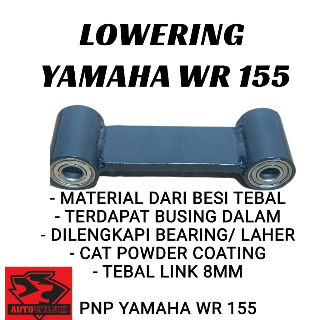Lowering kit yamaha wr155