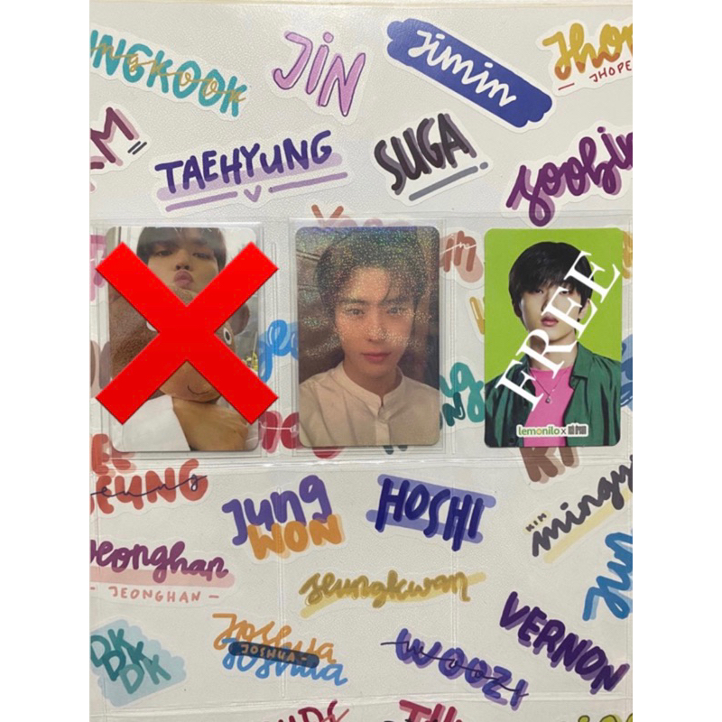Photocard NCT Jaehyun Jum’atan Kihno Neozone Free Jisung Lemonilo