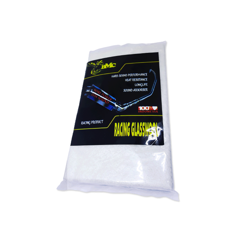 Racing Glasswoll/ Glasswool Racing Putih