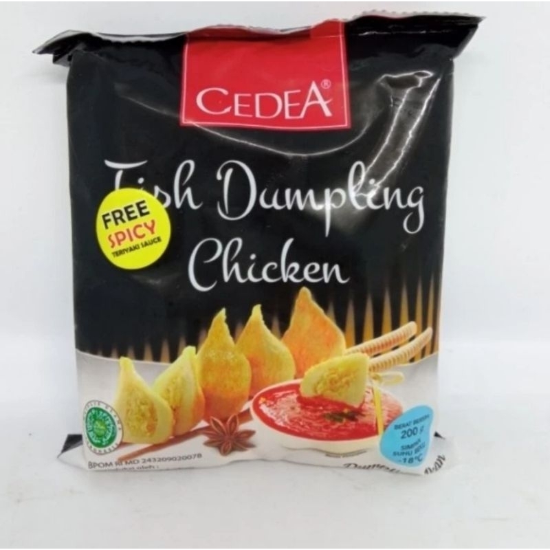 

Cedea Fish Dumpling Chicken 200gr
