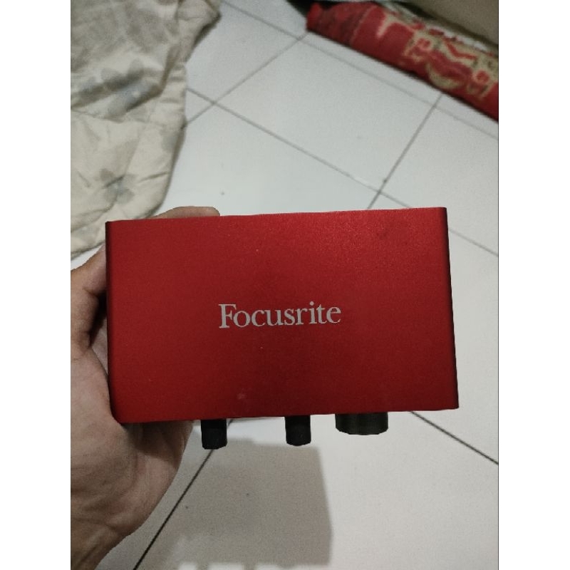 Souncard Scarlett Focusrite solo Gen 3 Second