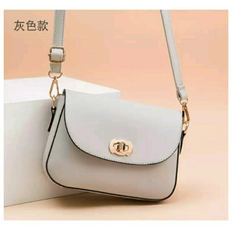 TAS BATAM GT1675 - Tas Slempang Wanita Import Mini Forever Love Import Batam