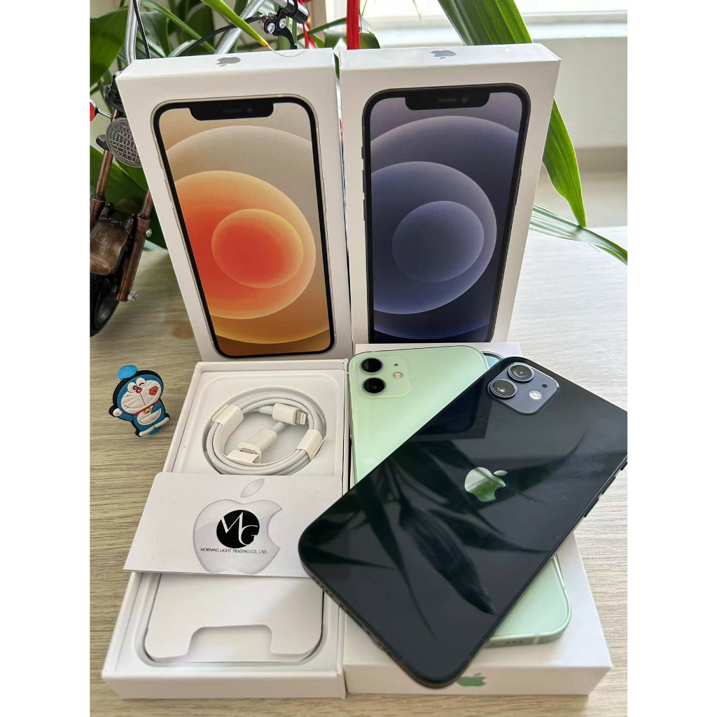 Apple iPhone 12 128GB【mulus normal fullset kondisi perfect】Second like new Original 100% handphone bekas 3UTools All Green