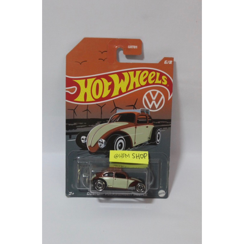 HotWheels VW series 2022, CUSTOM VOLKSWAGEN BEETLE, VOLKSWAGEN CADDY