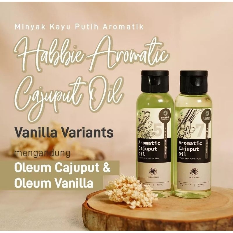 Habbie Minyak Kayu Putih 100 ml - Vanilla Series