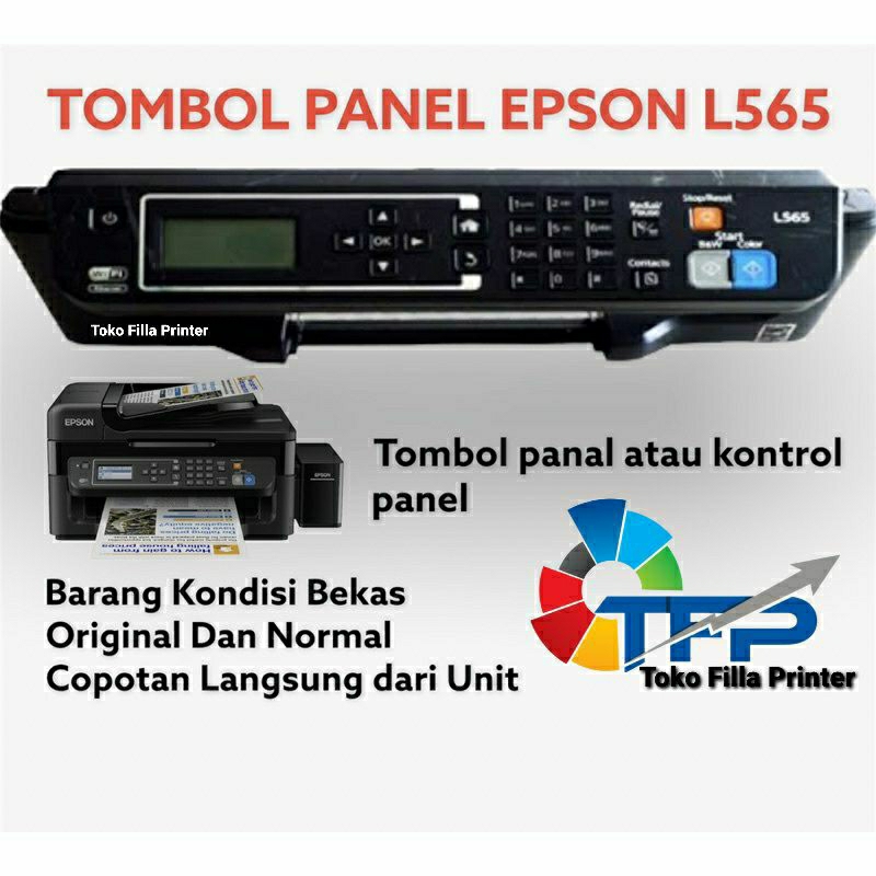 Tombol Panel Printer Epson L565