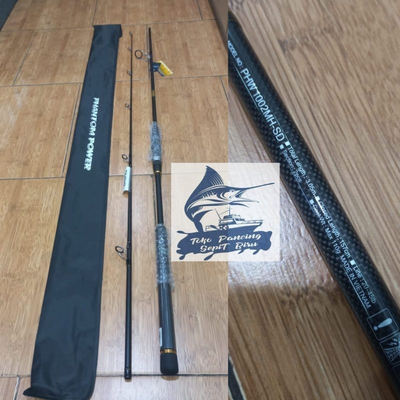 JORAN SPINNING DAIWA PHANTOM POWER 1002MH 20-45LBS 305CM 2016