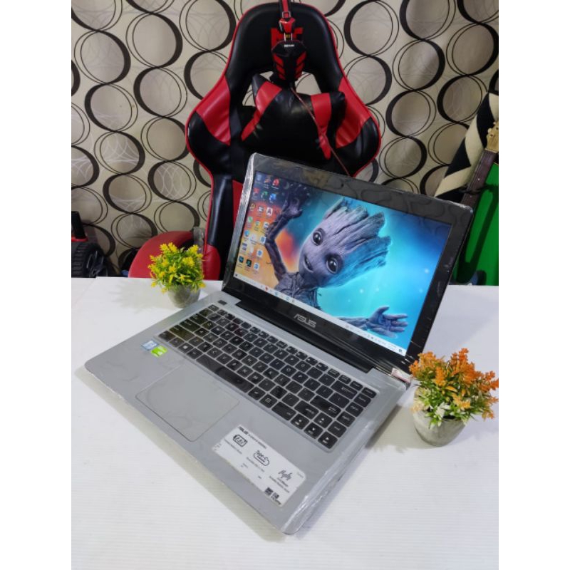 Laptop Render Asus X456UF Core i5 Ram 8/256gb SSD Dual Vga Nvidia Windows 10 Siap Pakai