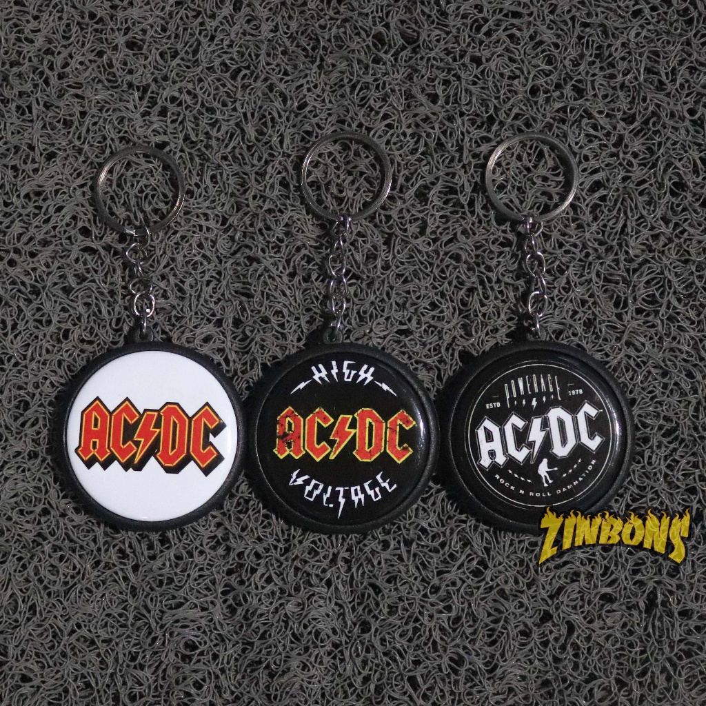 GANTUNGAN KUNCI ACDC GANCI KEYCHAIN ACDC GANTUNGAN BETS QUALITY DAN TERLARIS