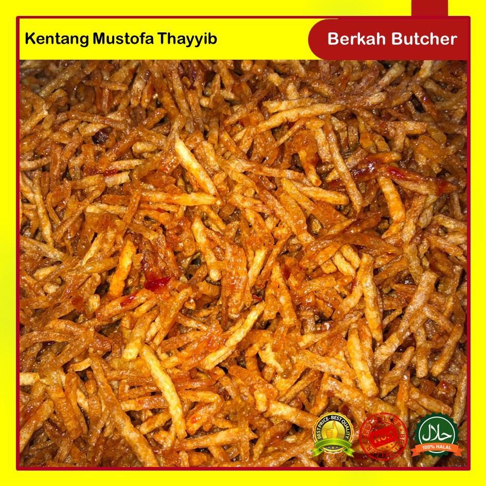 Kentang Mustofa 1kg 500gr Pedas Manis - Berkah Butcher