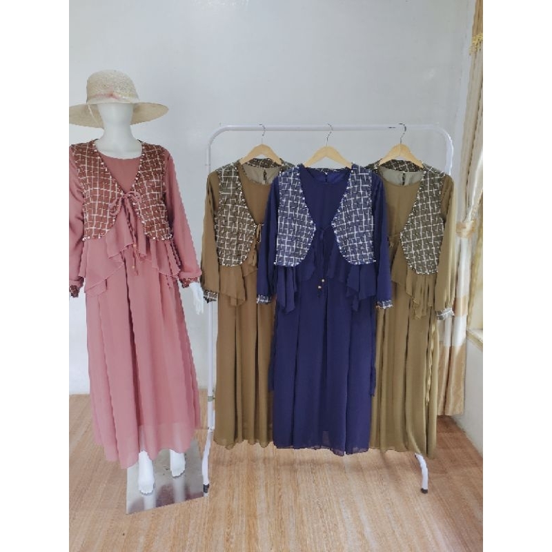 Gamis rompi terpisah