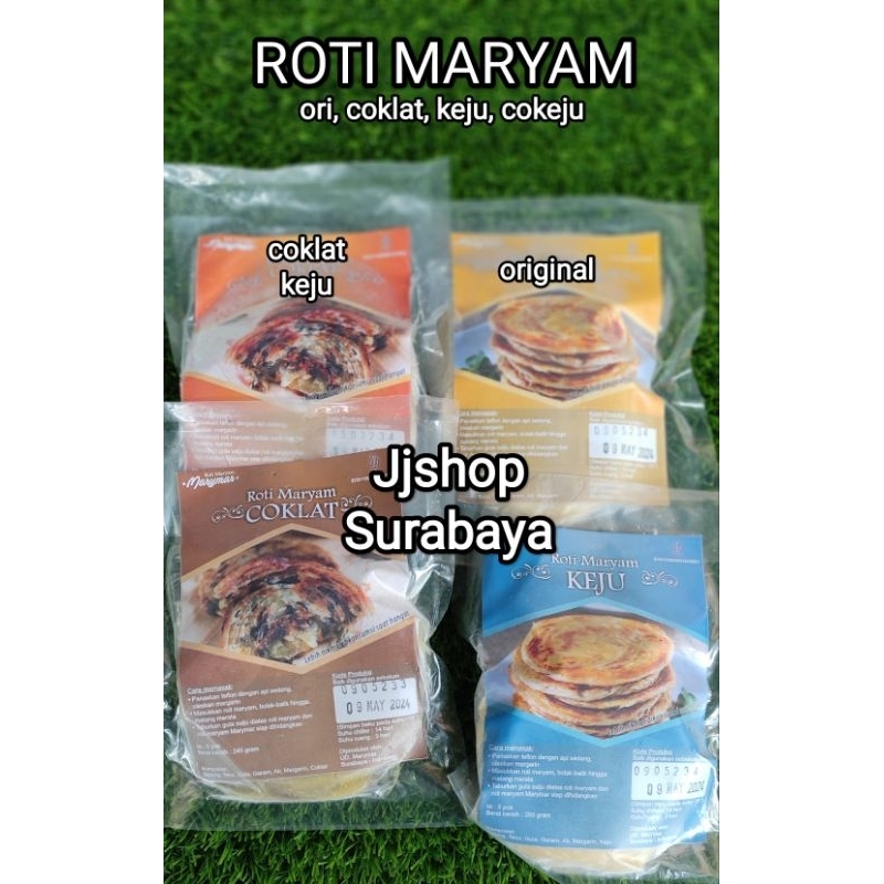 Roti Maryam isi 5 aneka rasa FROZEN