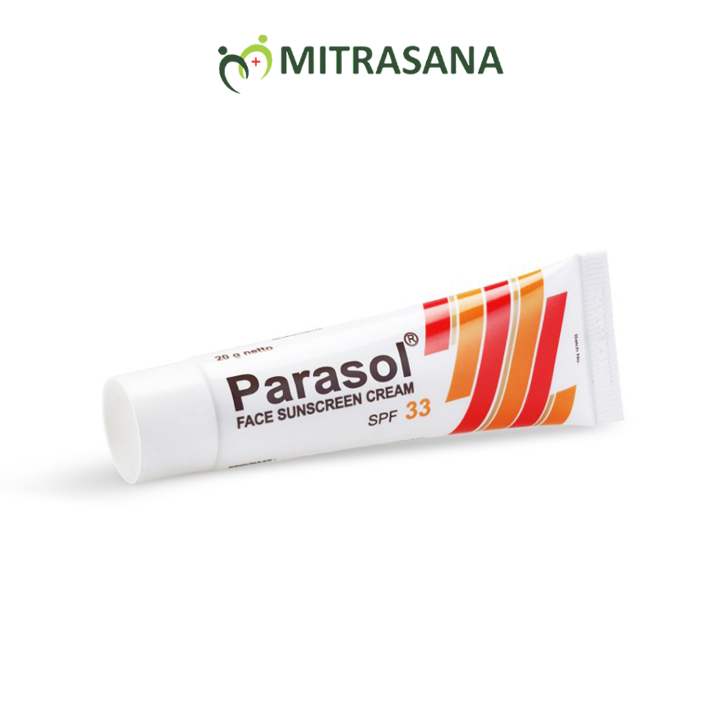 Parasol Cream Sunscreen Wajah SPF 33 20 Gr