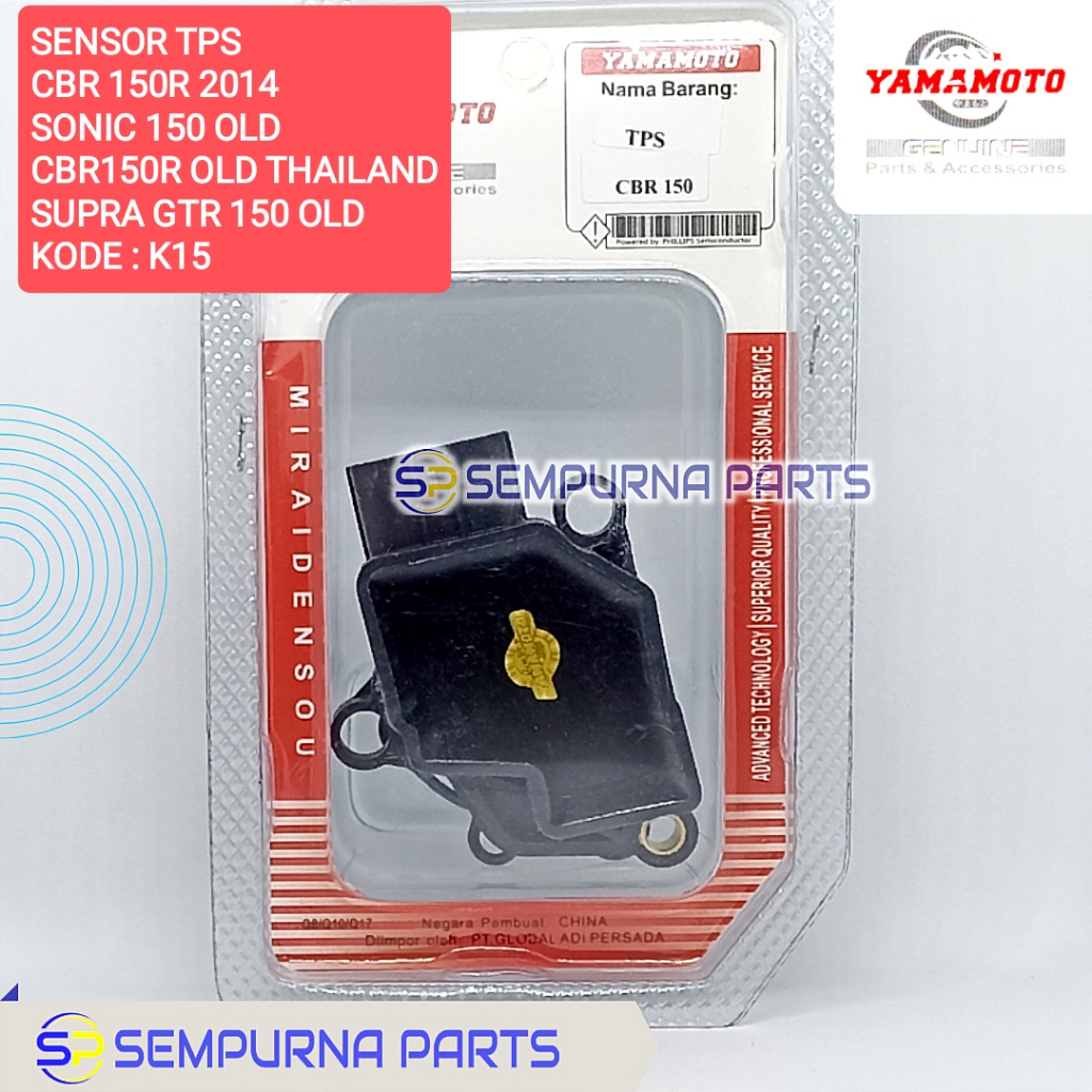 SENSOR TPS CBR 150R 2014,SONIC 150 OLD,CBR150R OLD (K15) - YAMAMOTO