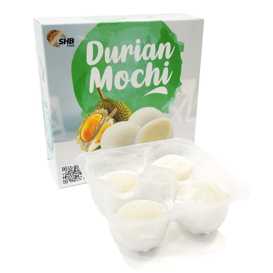 Mochi Durian Musang King Malaysia isi 4 pcs 120 gr Import | Mochi Duren Musangking Premium SHB