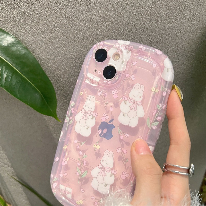 Softcase Tebal Motif Tulip Pita For Oppo A5S A3S A15 A16 A31 A1K A53 A54 A77S A57 A17