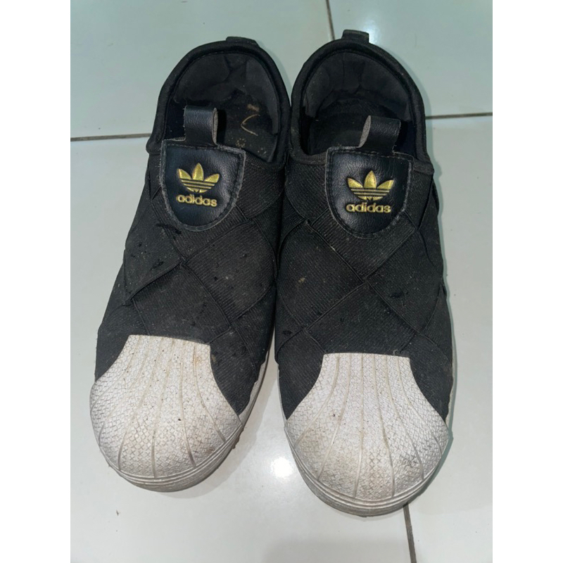 [preloved] adidas slip-on superstar