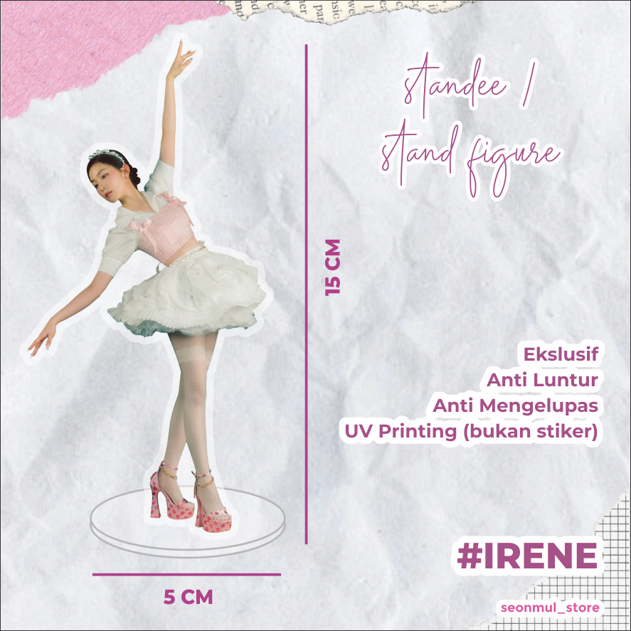 [READY STOCK] STANDEE / STAND FIGURE AKRILIK RED VELVET FEEL MY RHYTHM  / FIGURE RV THE REVE FESTIVAL 2022