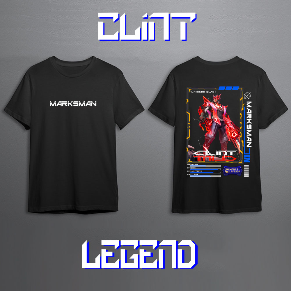 KAOS HERO MOBILE LEGEND CLINT MARKSMAN SKIN KEREN//KAOS ML//KAOS MOBILE LEGEND//KAOS CLINT//KAOS CLI