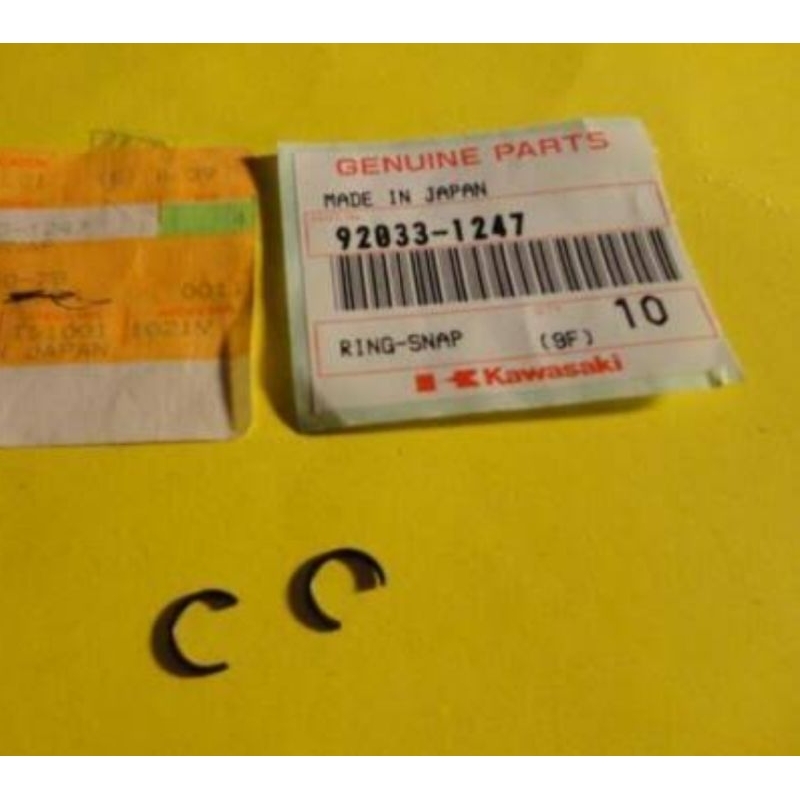 KLIP/KANCINGAN/RING SNAP BOSH PAYUNG KLEP KLX 150 DTRACKER 150 ORIGINAL