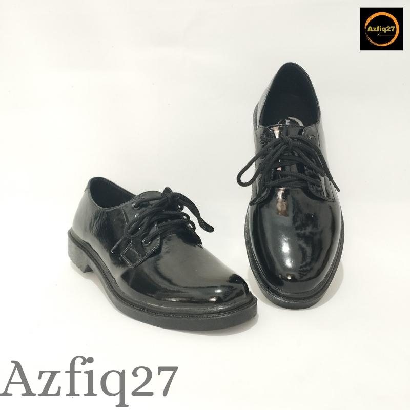 Sepatu Pdh Kilap Pendek Formal Tni Porli Security Original Terbaru Dinas Kantor Merk AZFIQ27 #3